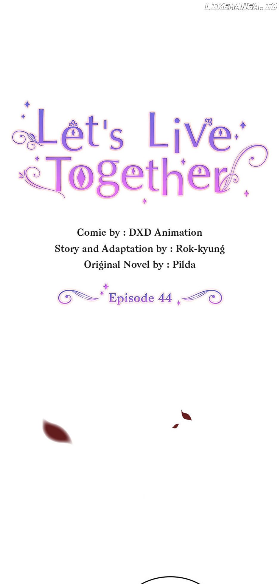 Let's Live Together Chapter 44 - page 1