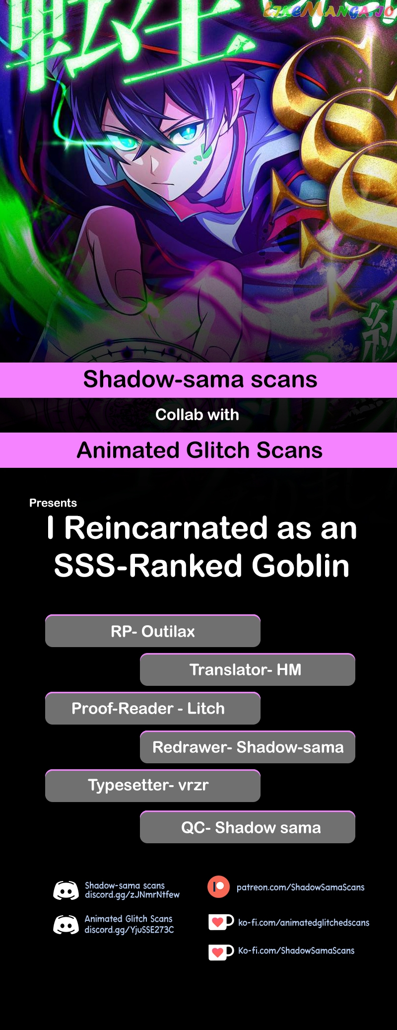 I Reincarnated as an SSS-Ranked Goblin Chapter 28 - page 1
