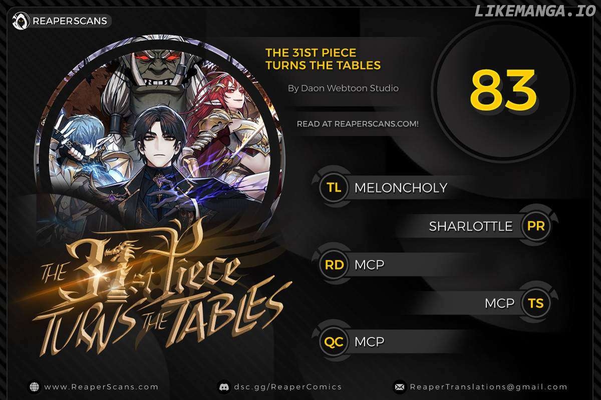 The 31st Piece Turns the Tables Chapter 83 - page 1