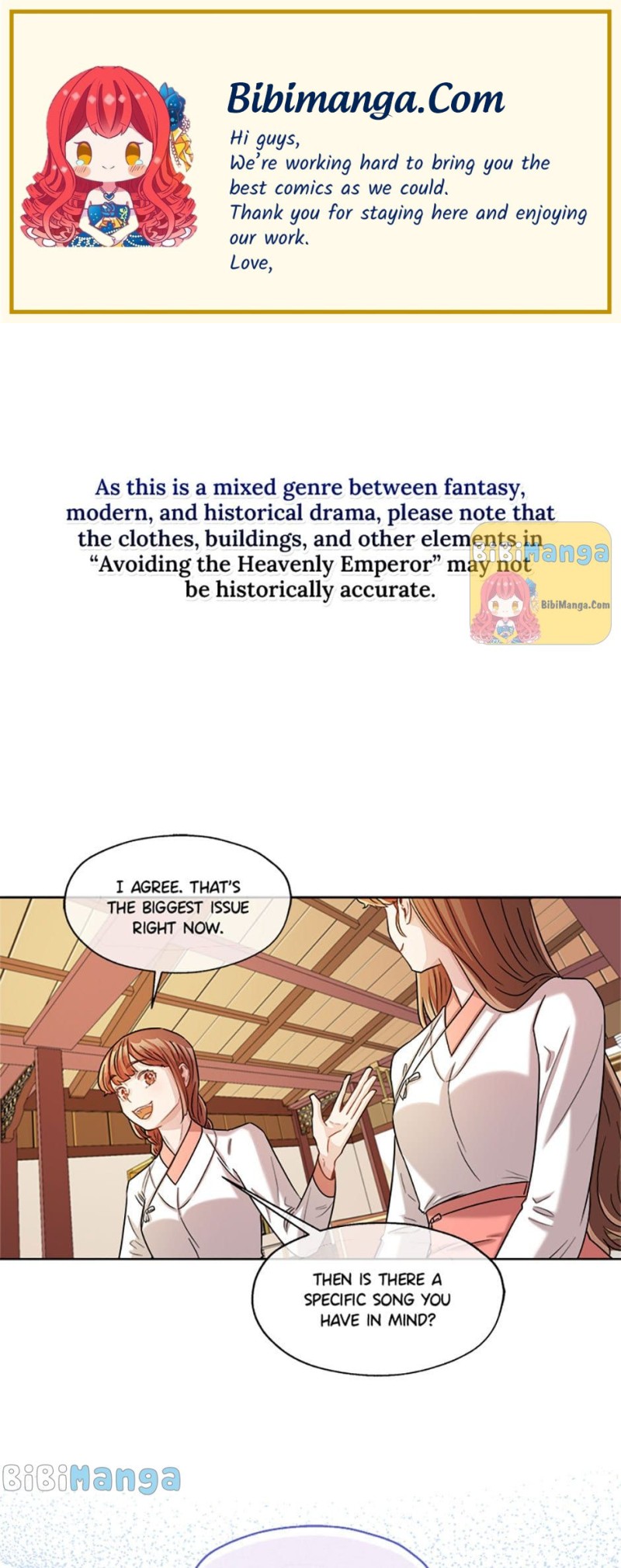 Avoiding the Heavenly Emperor chapter 21 - page 1