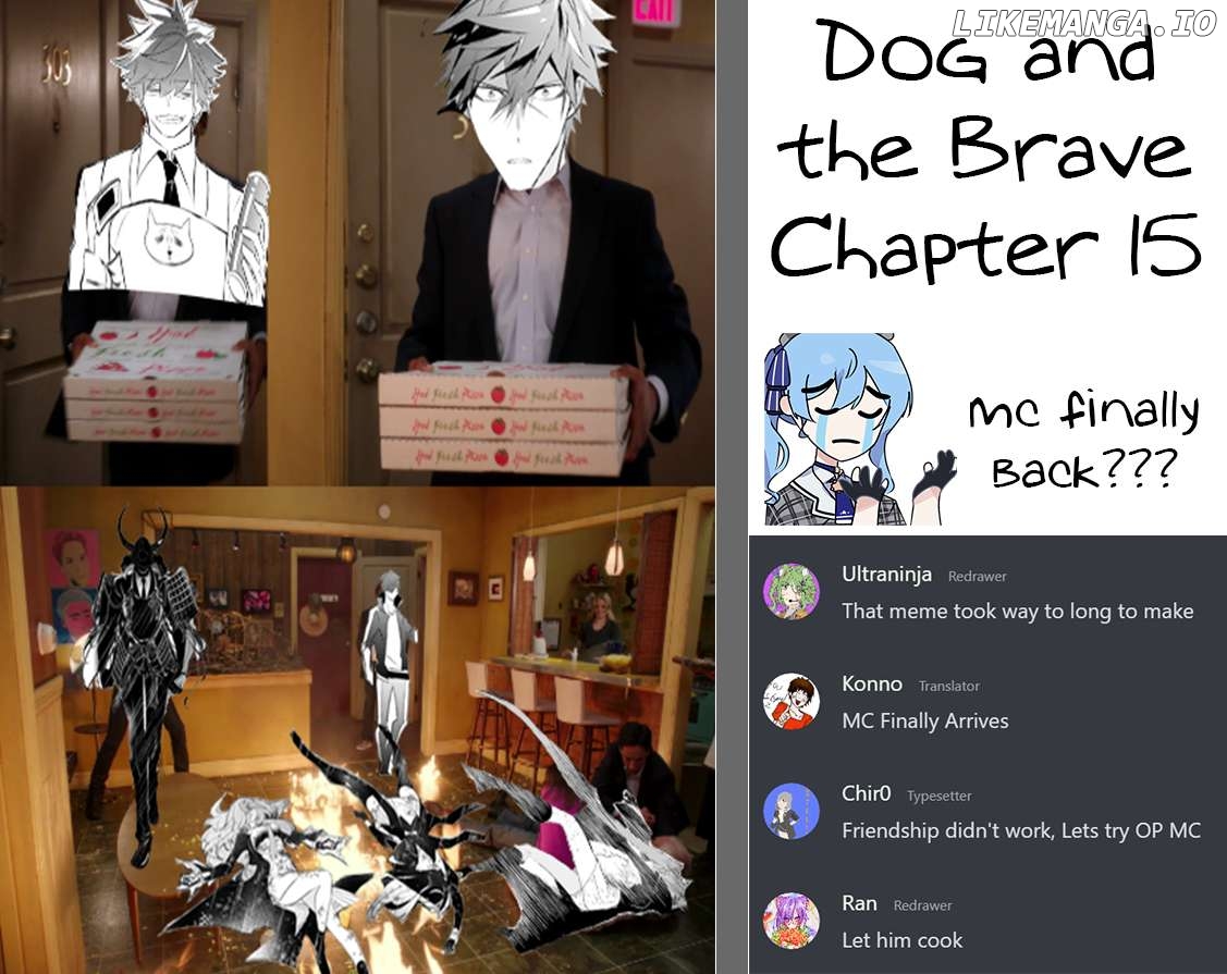 Dogs and heroes don’t dress up Chapter 15 - page 36