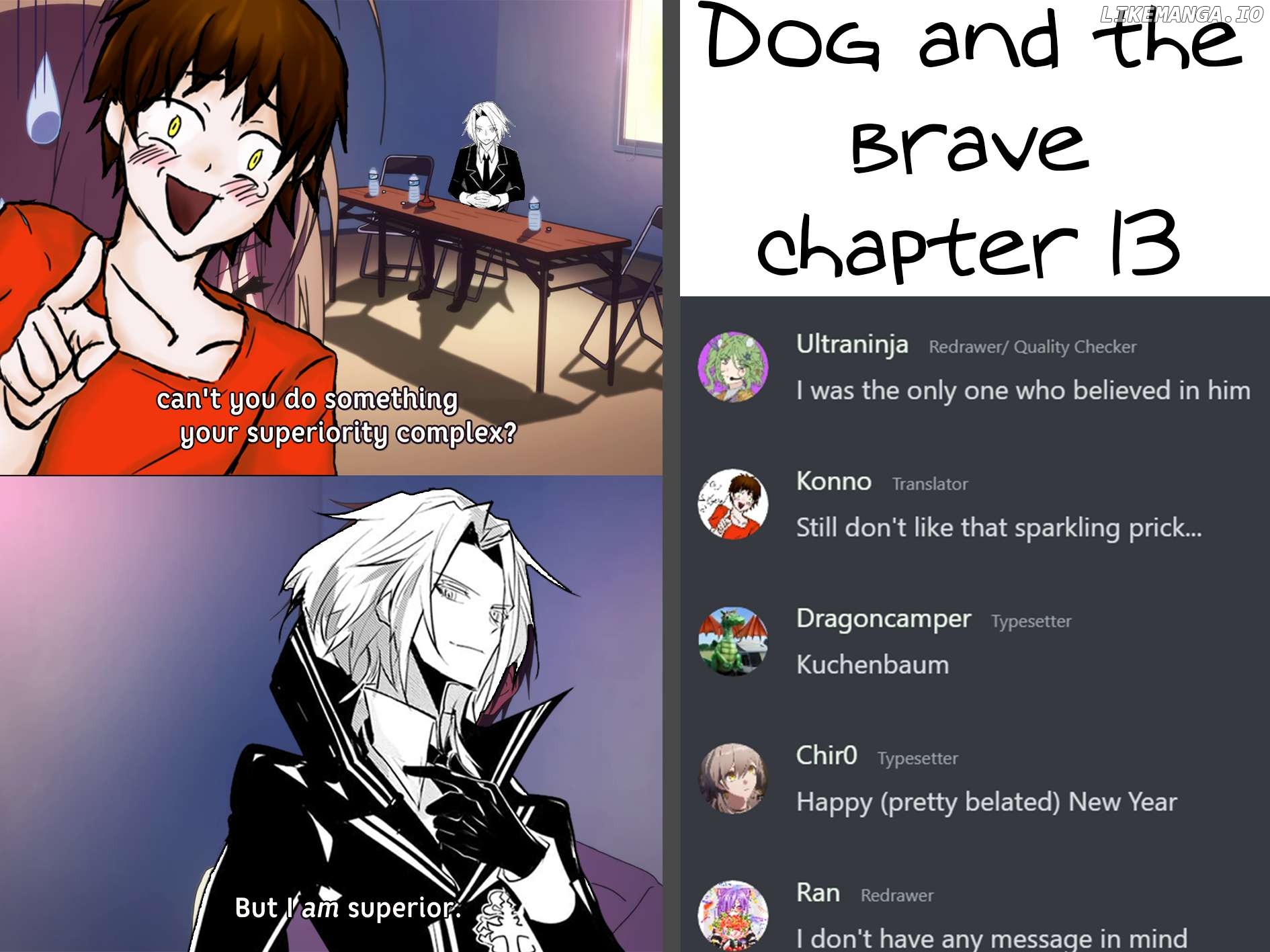 Dogs and heroes don’t dress up Chapter 13 - page 35