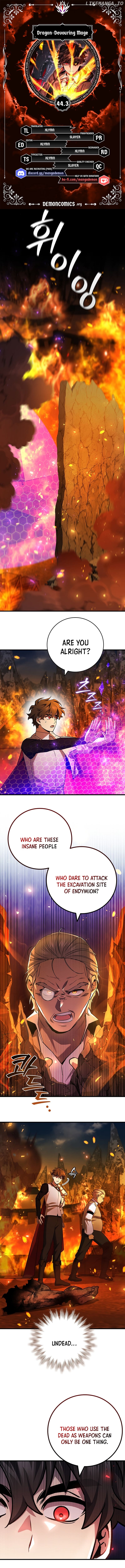 The Mage: Swallowed the Dragon Chapter 44.3 - page 1