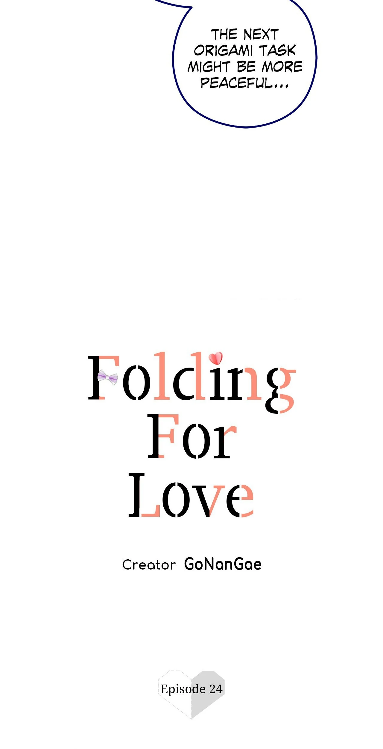 Folding For Love Chapter 24 - page 26