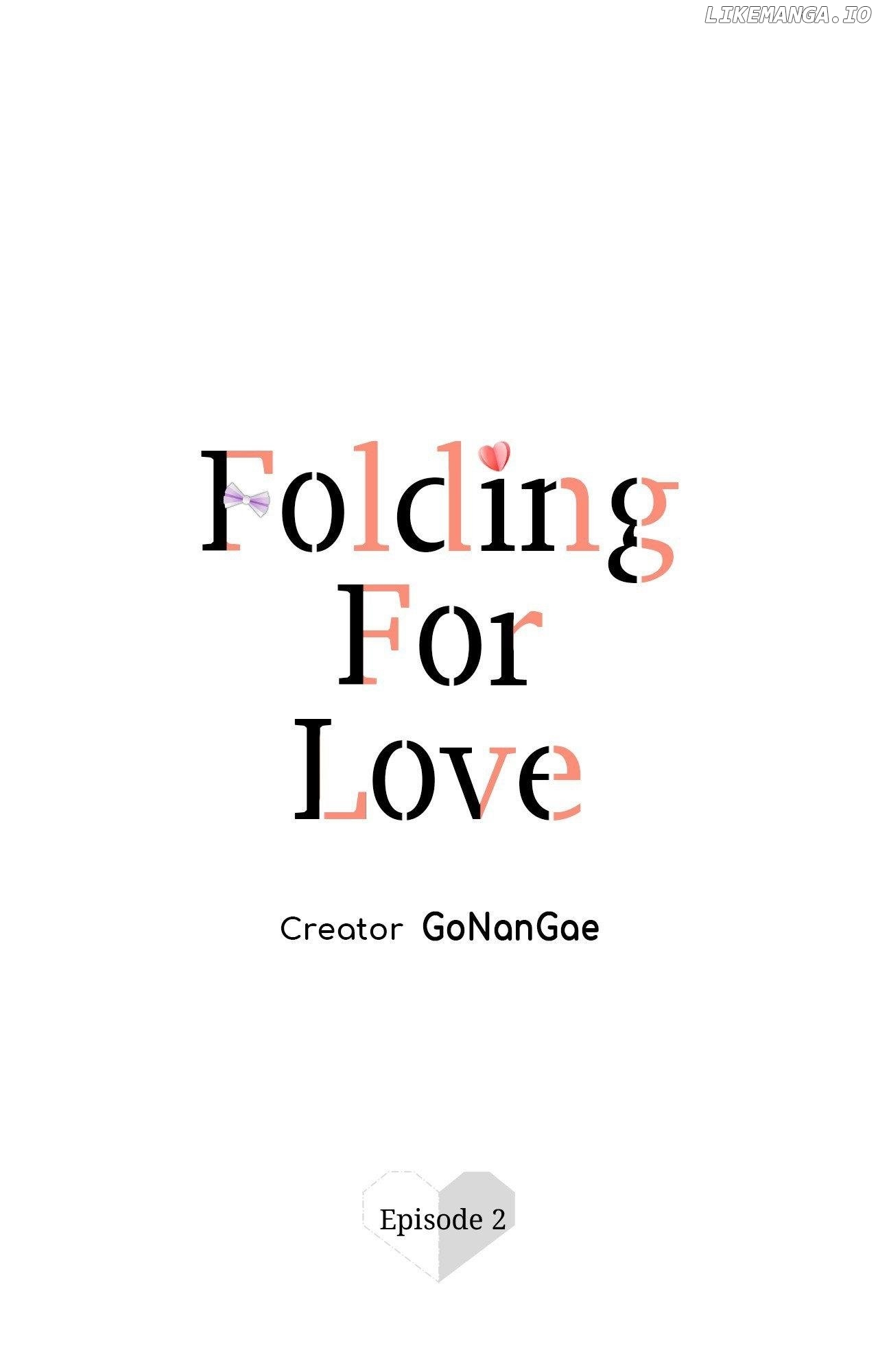 Folding For Love Chapter 2 - page 21