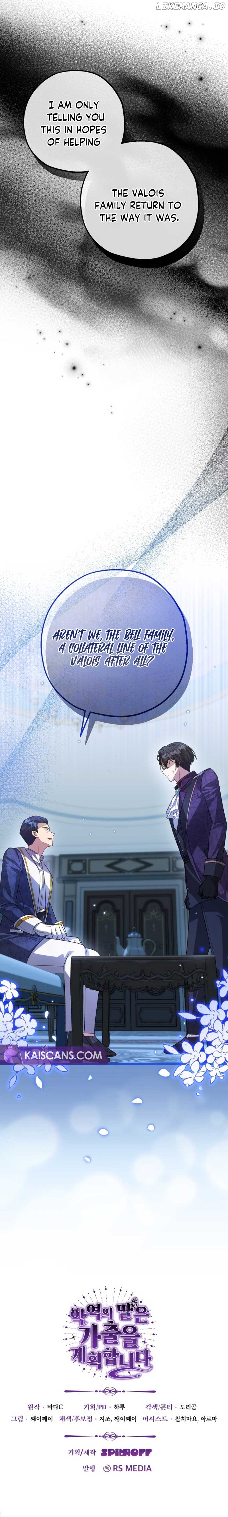 The Villain’s Daughter Plans to Run Away Chapter 7 - page 10