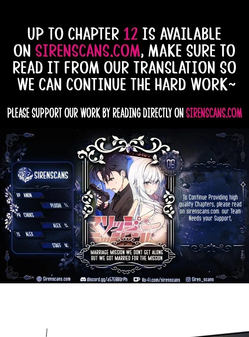 Marriage mission we dont get along but we got married for the mission Chapter 8 - page 1