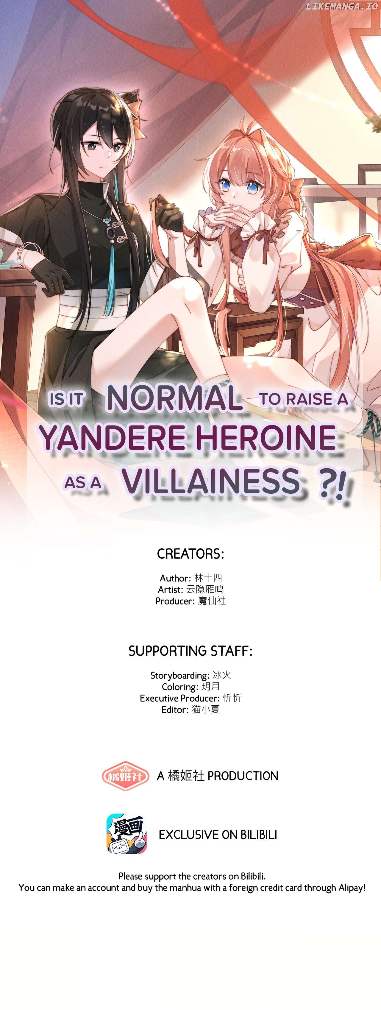 Is It Normal To Raise A Yandere Heroine As A Villainess ! Chapter 28 - page 1