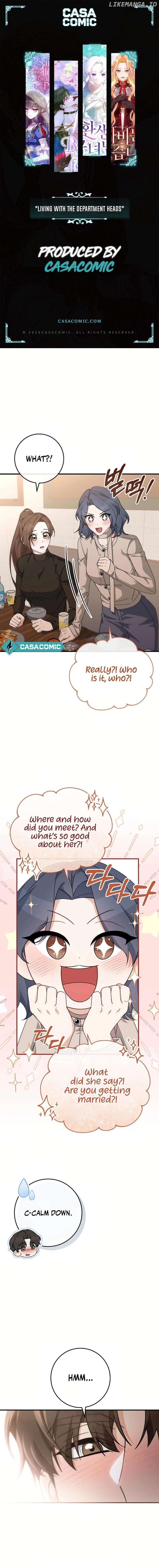 Living with the Department Heads Chapter 19 - page 1