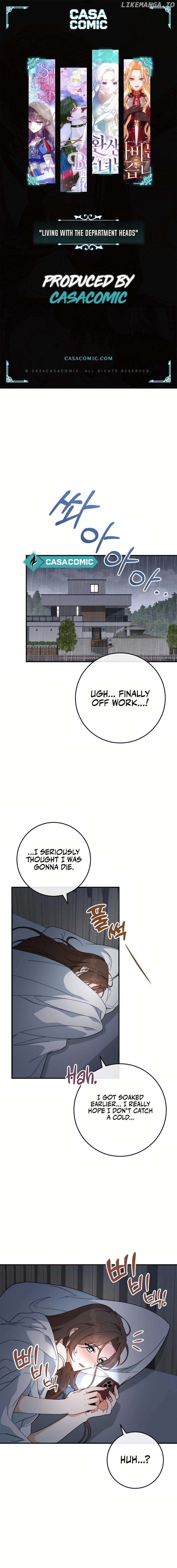 Living with the Department Heads Chapter 13 - page 1