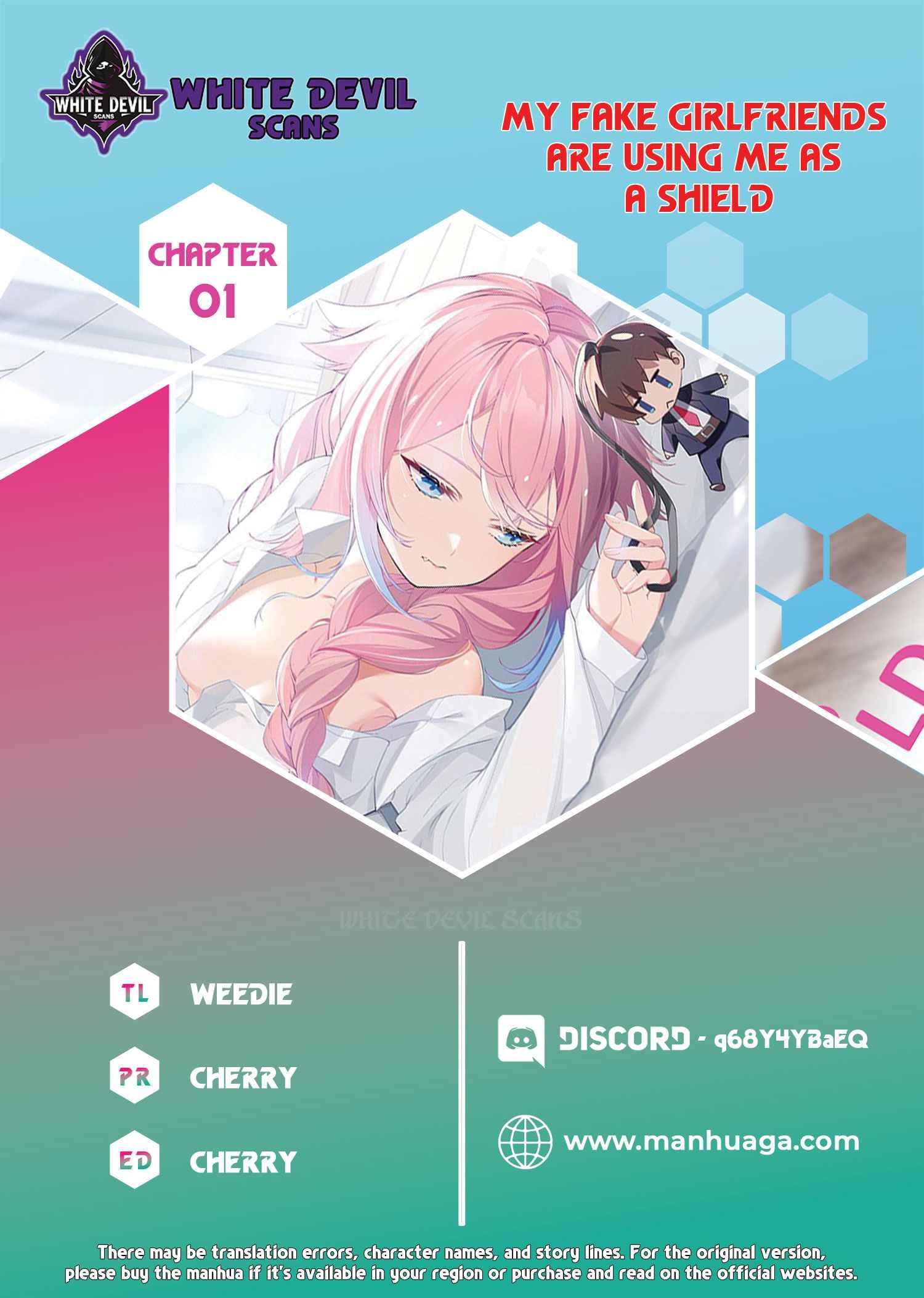 My Fake Girlfriends are using me as a Shield Chapter 1 - page 1
