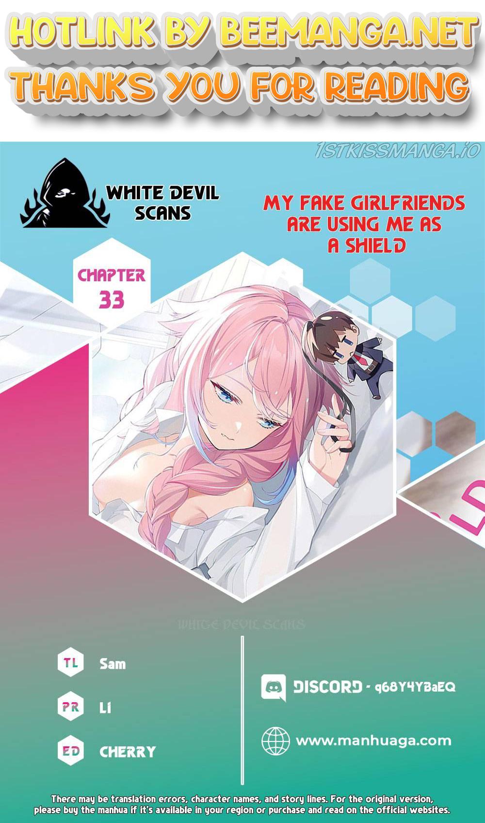 My Fake Girlfriends are using me as a Shield Chapter 33 - page 1