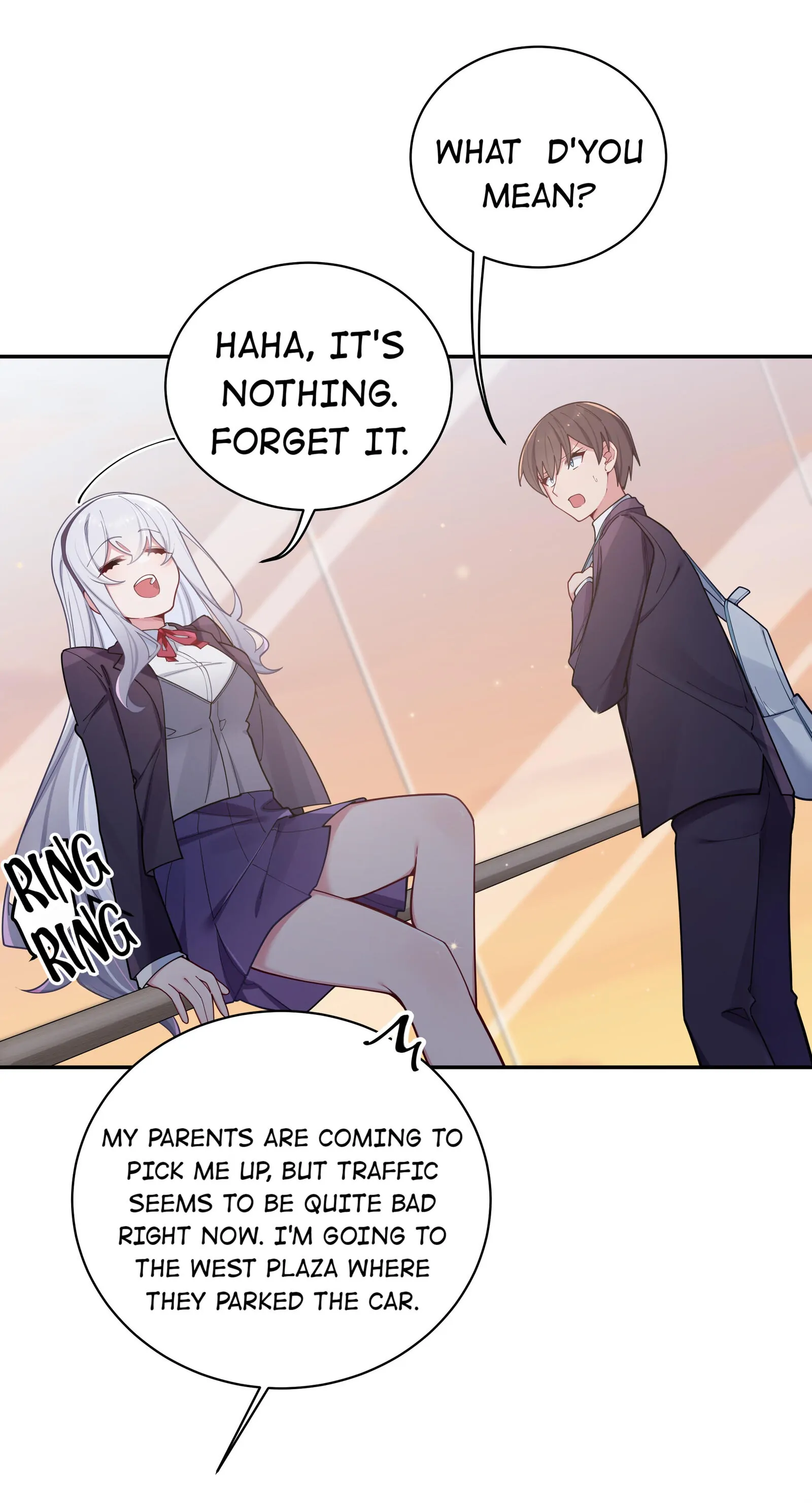 My Fake Girlfriends are using me as a Shield Chapter 55 - page 33