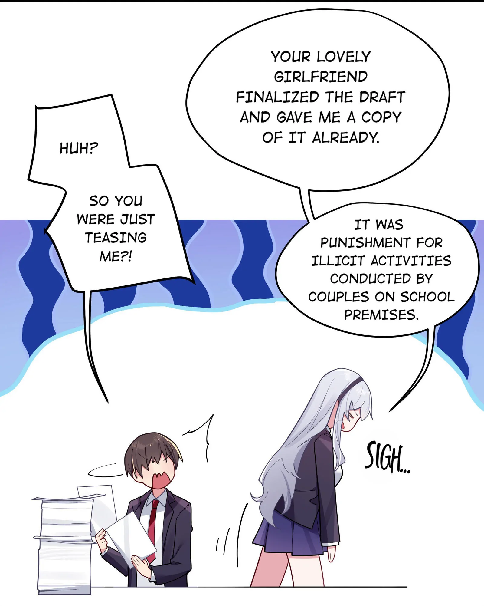 My Fake Girlfriends are using me as a Shield Chapter 57 - page 13