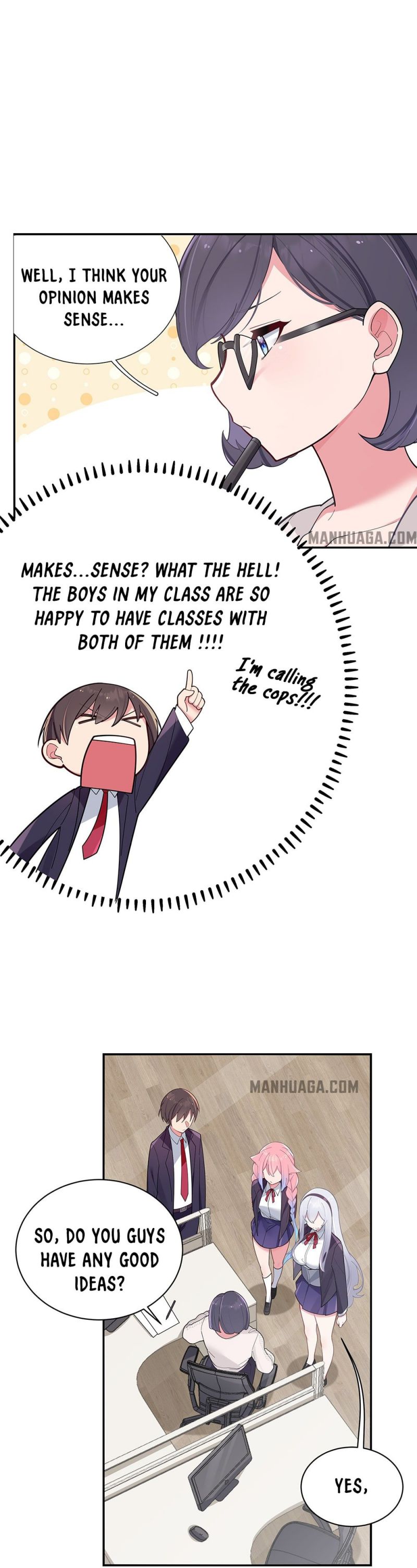 My Fake Girlfriends are using me as a Shield Chapter 38 - page 10