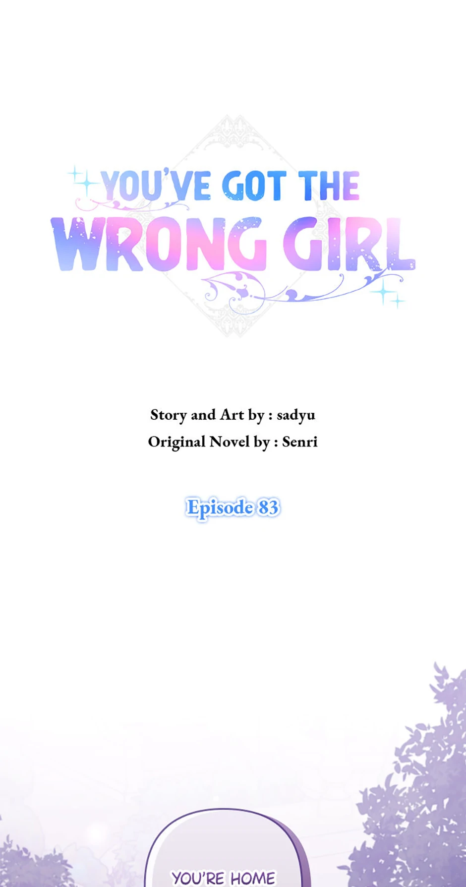 You've Got the Wrong Girl Chapter 83 - page 1