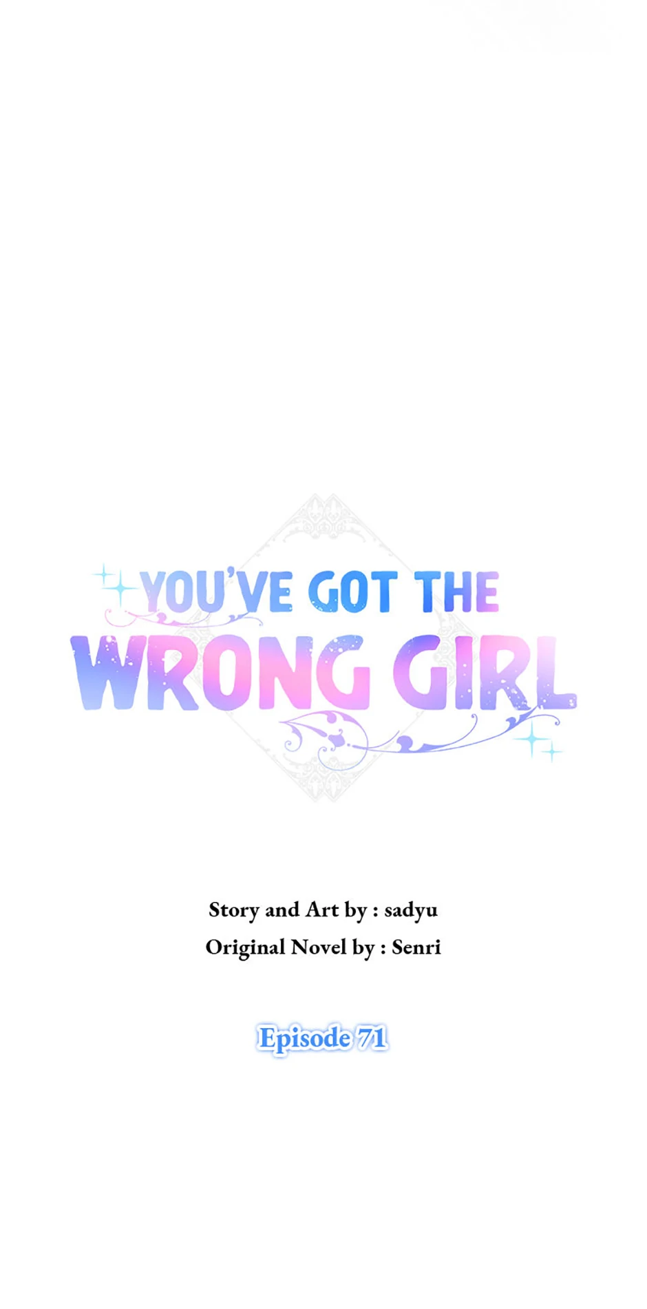 You've Got the Wrong Girl Chapter 71 - page 4