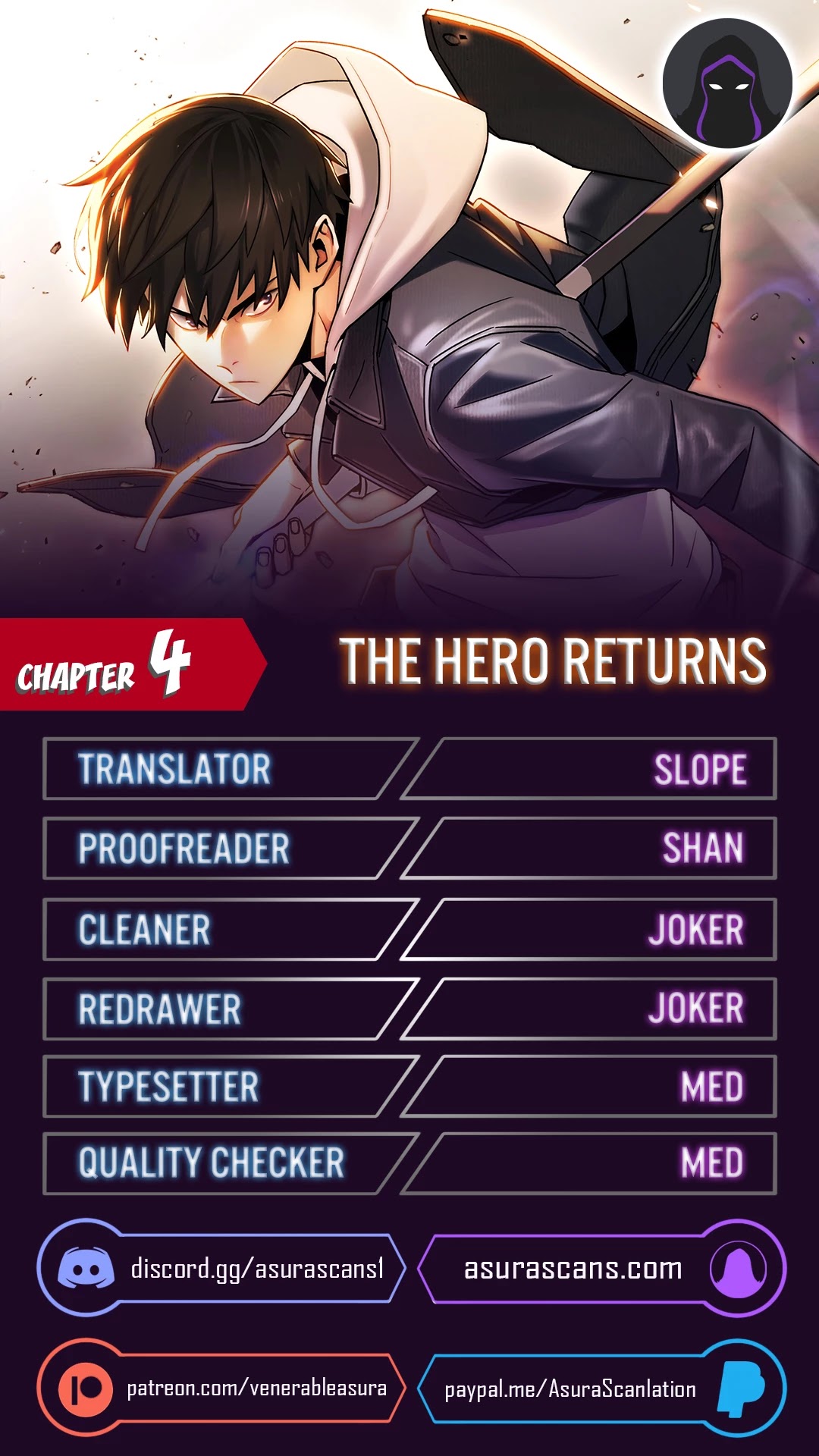 The Hero Returns chapter 4 - page 1