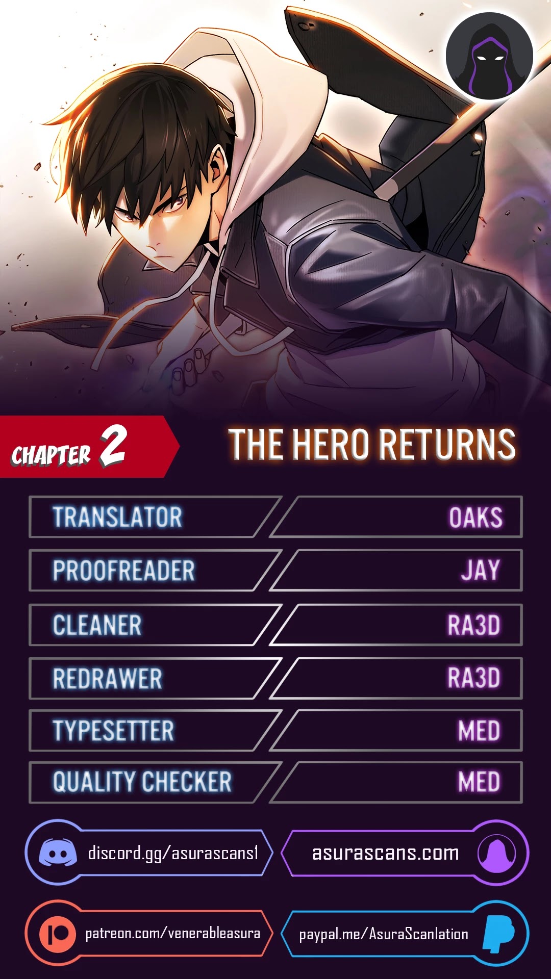 The Hero Returns chapter 2 - page 1