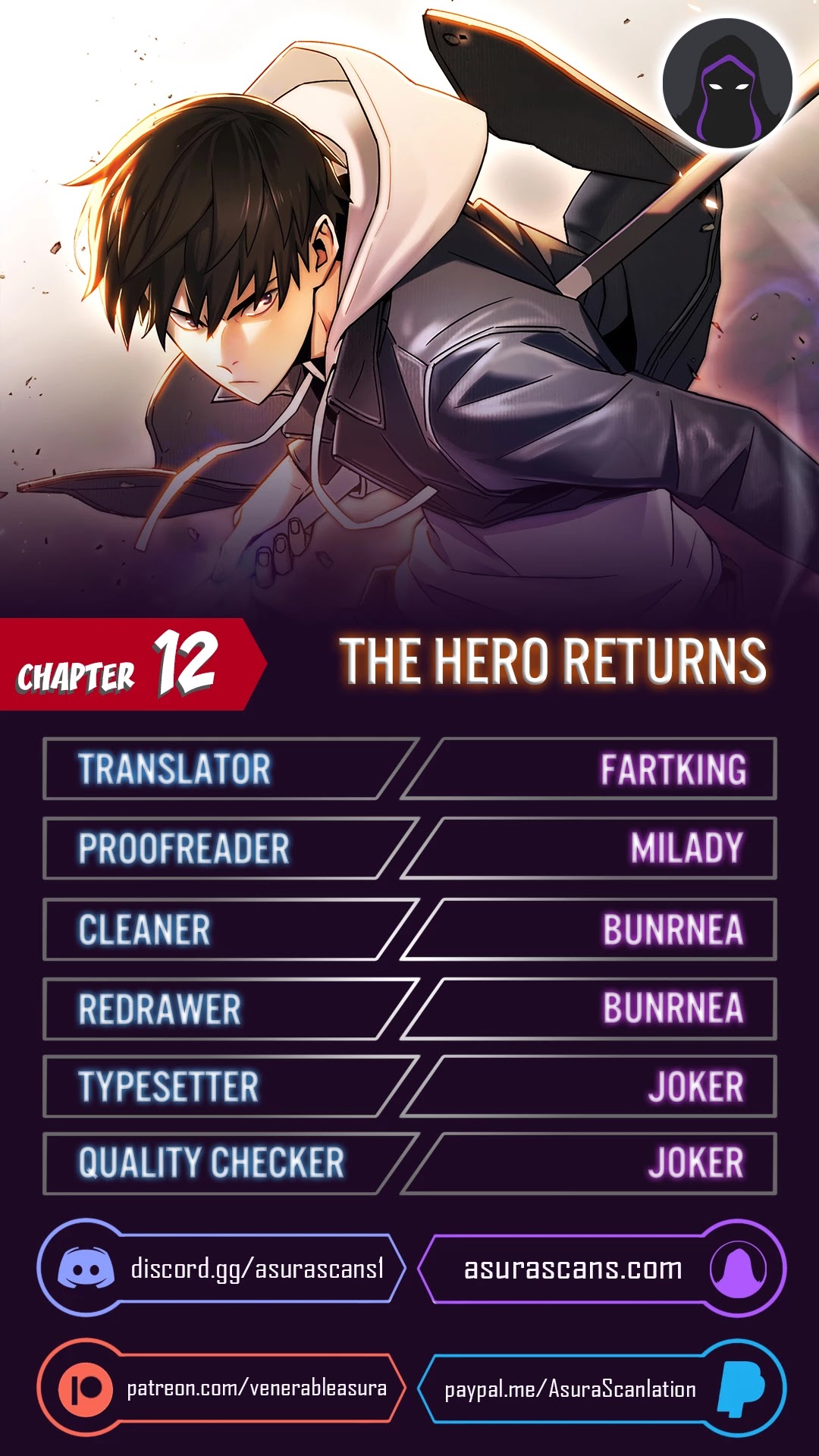The Hero Returns chapter 12 - page 1