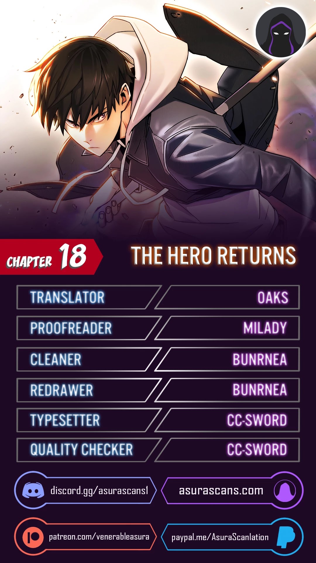 The Hero Returns chapter 18 - page 1