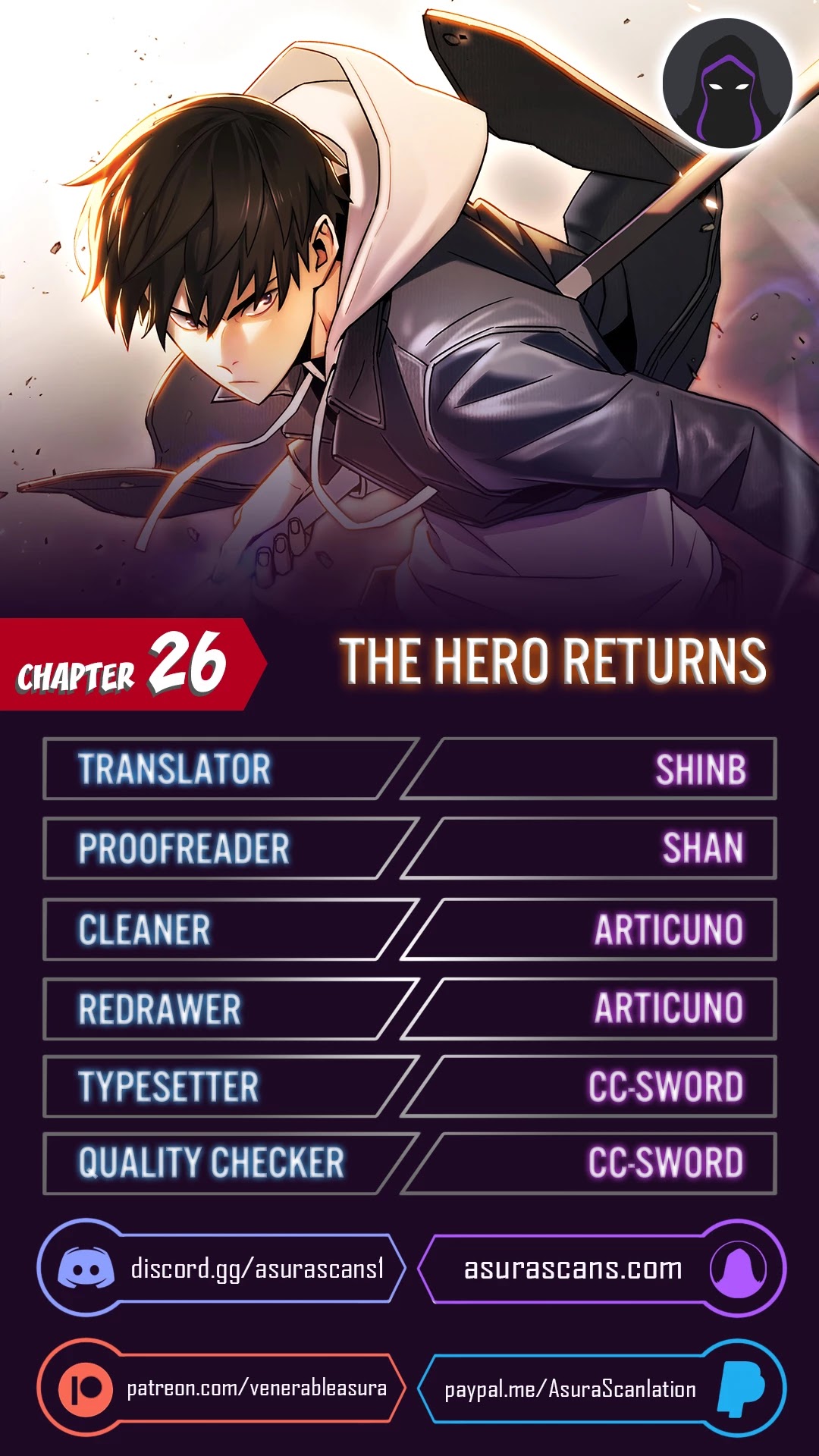 The Hero Returns chapter 26 - page 1
