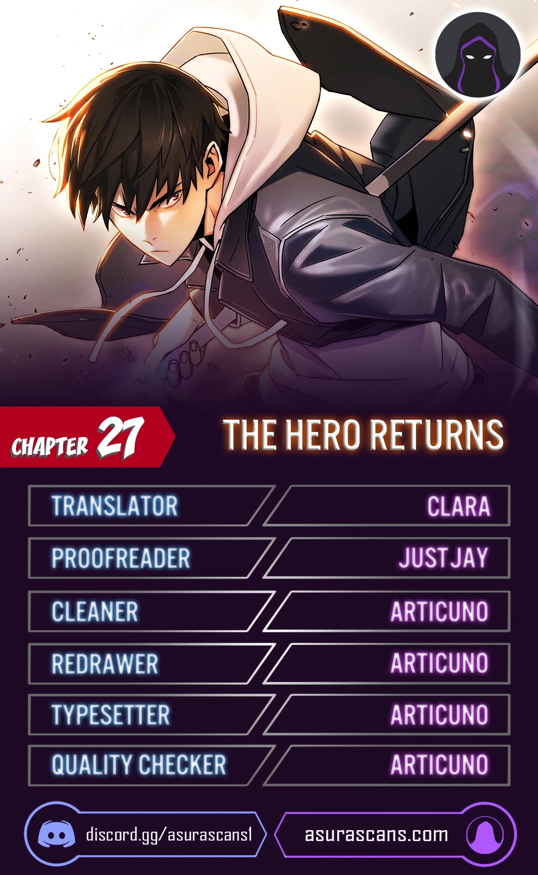 The Hero Returns chapter 27 - page 1
