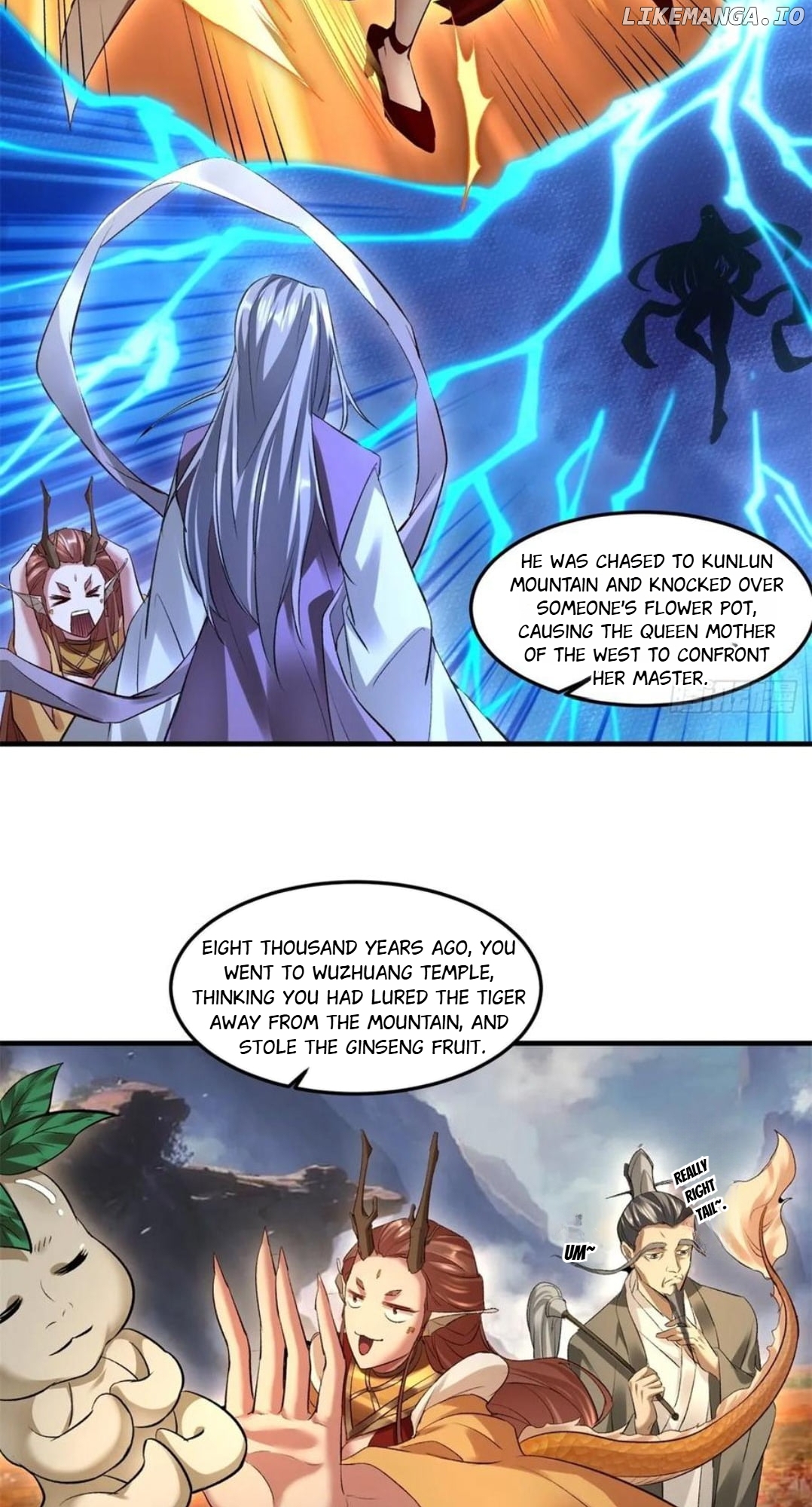 The Beginning of the Primordial Era: Taking the River Styx as My daughter Chapter 38 - page 30