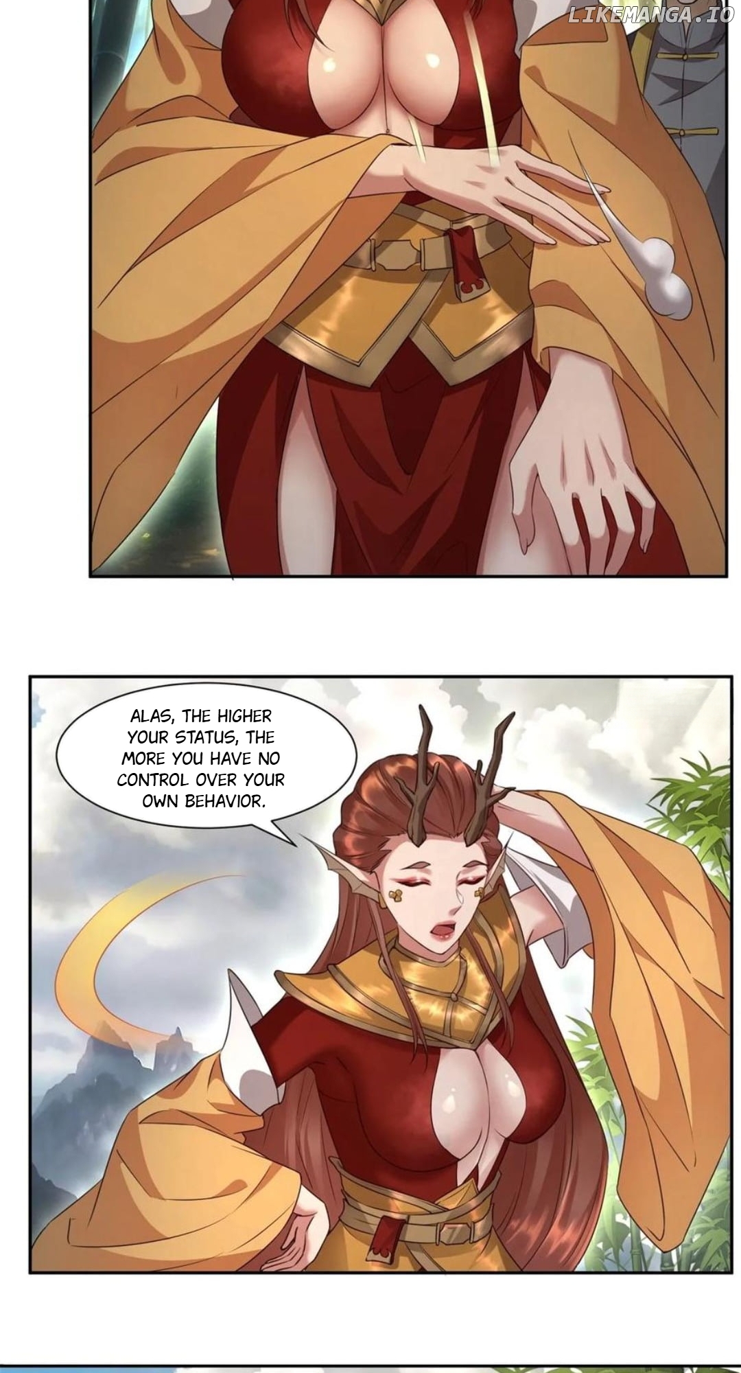 The Beginning of the Primordial Era: Taking the River Styx as My daughter Chapter 35 - page 28