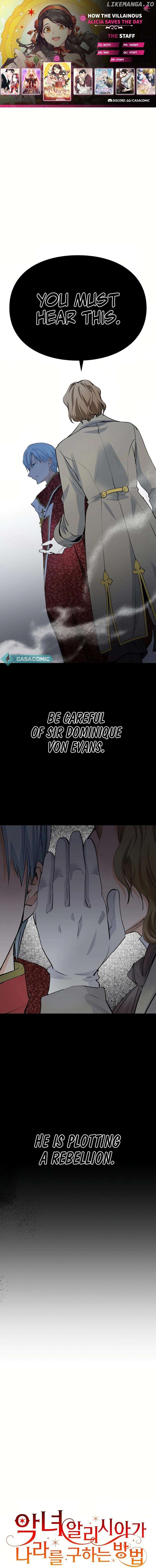 How The Villainous Alicia Saves The Day Chapter 27 - page 1