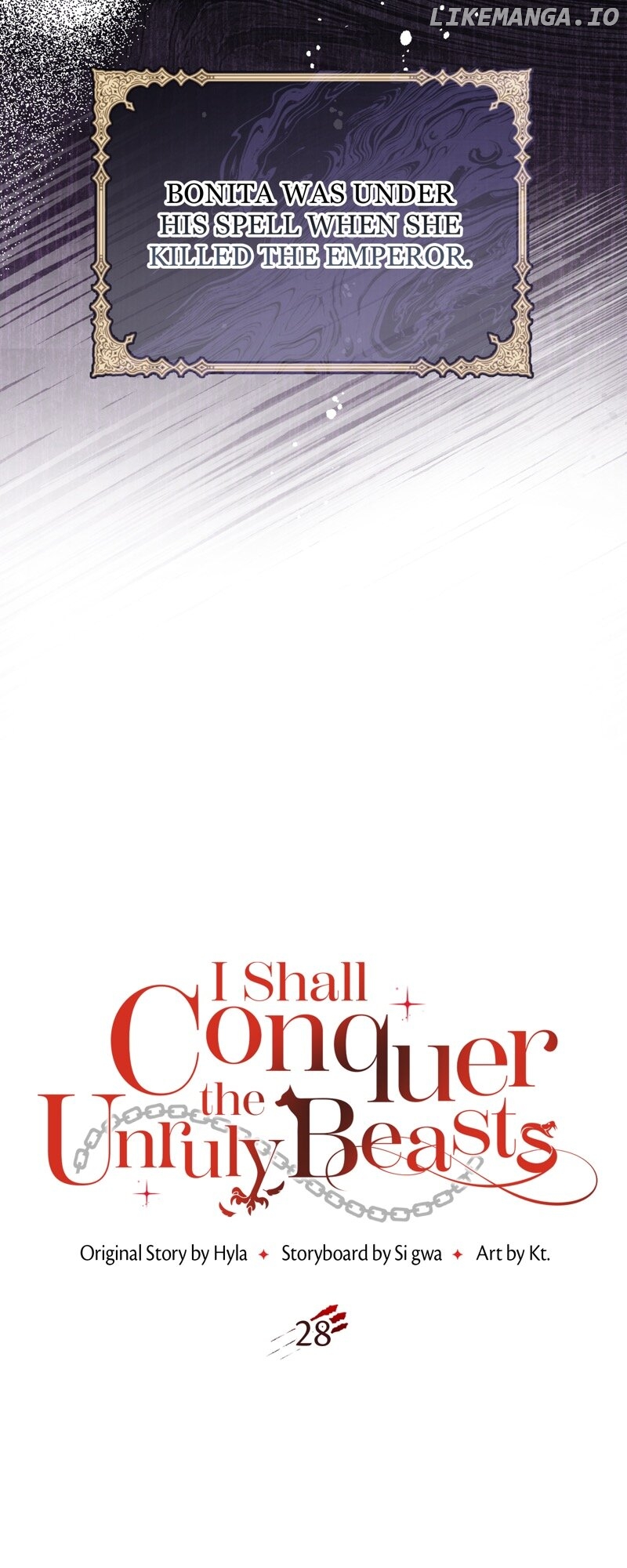 I Shall Conquer the Unruly Beasts Chapter 28 - page 26