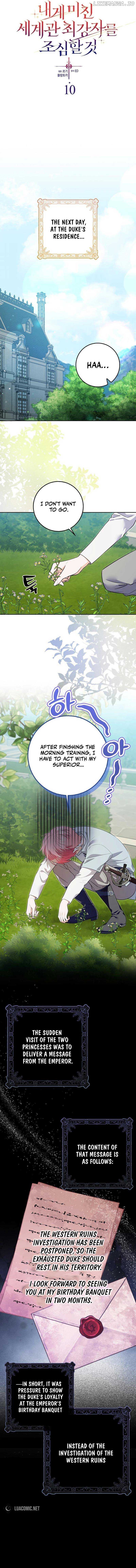 Beware of the Strongest Man Who is Crazy About Me Chapter 10 - page 2
