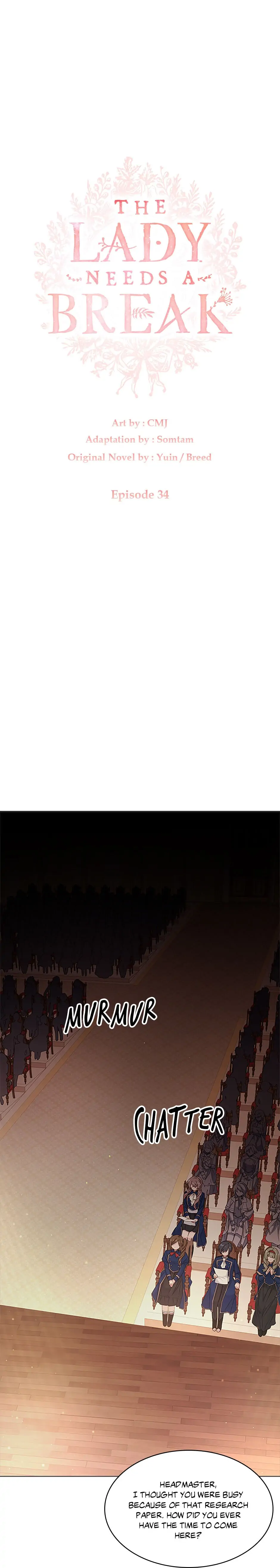 The Lady Wants to Rest Chapter 34 - page 5