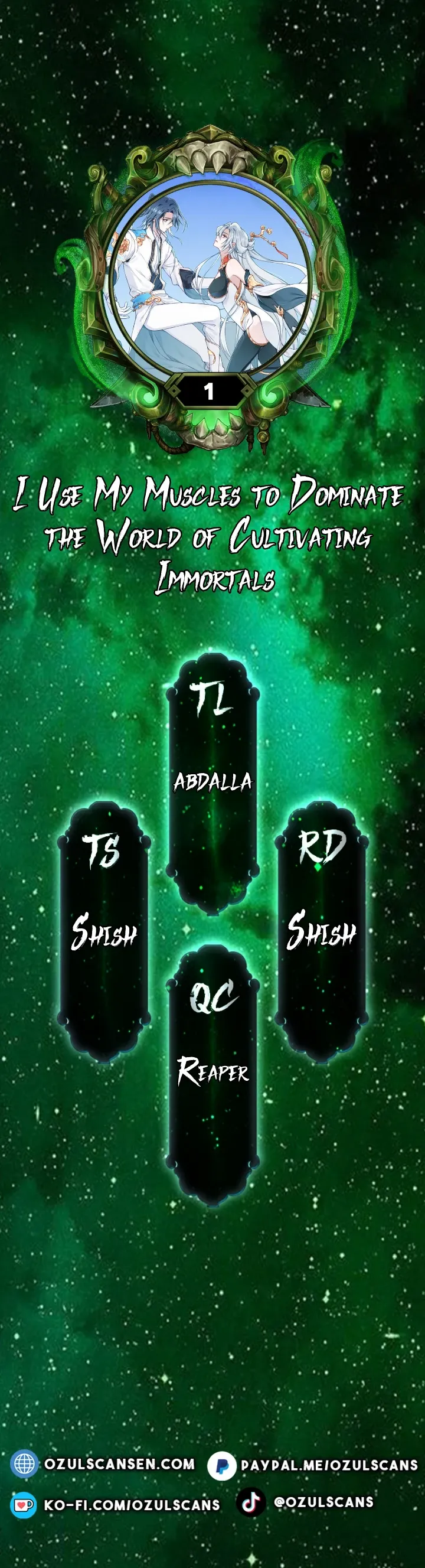 I Use My Muscles to Dominate the World of Cultivating Immortals Chapter 1 - page 1