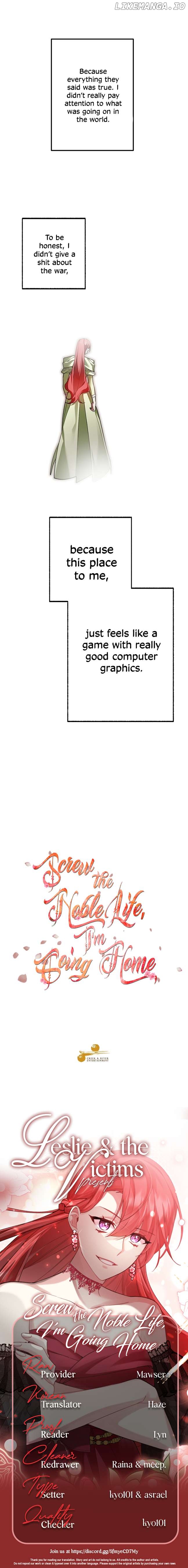 Screw the Noble Life, I’m Going Home Chapter 35 - page 31