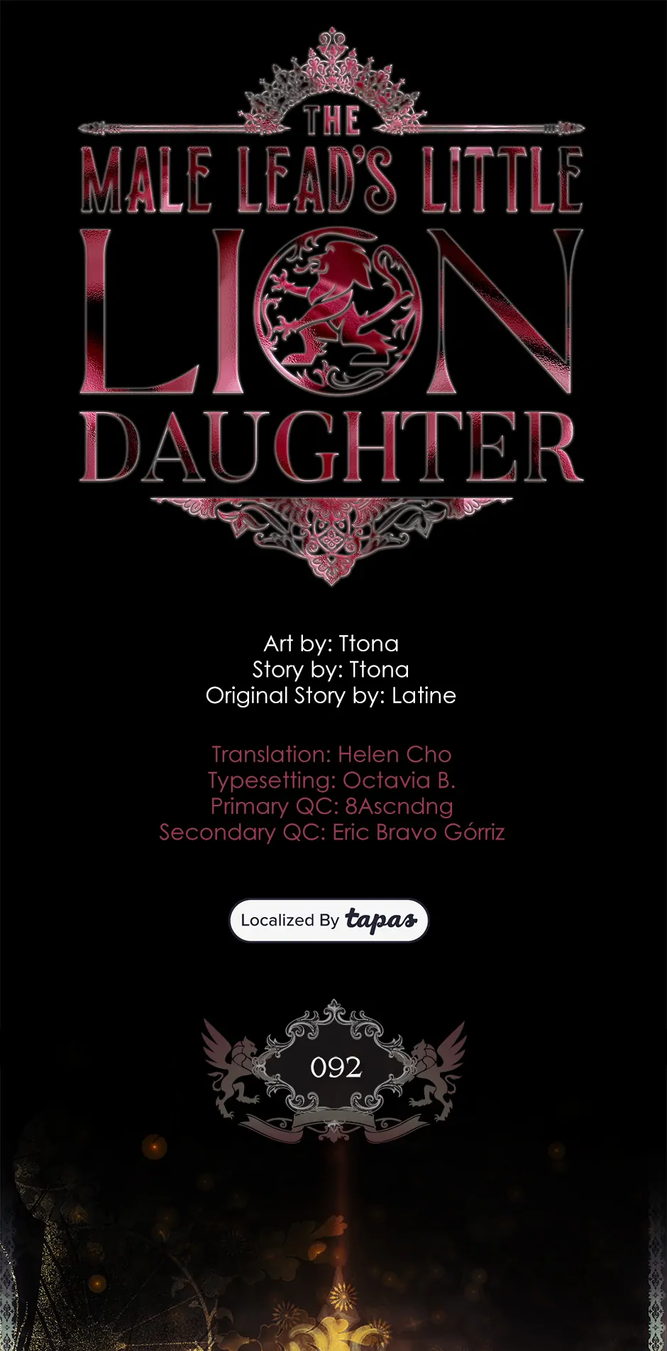 I Became the Male Lead’s Adopted Daughter Chapter 92 - page 1