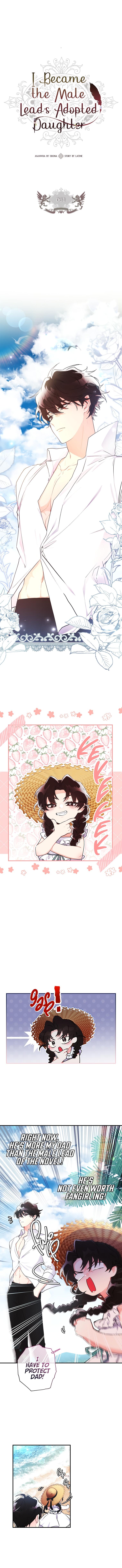 I Became the Male Lead’s Adopted Daughter Chapter 61 - page 2