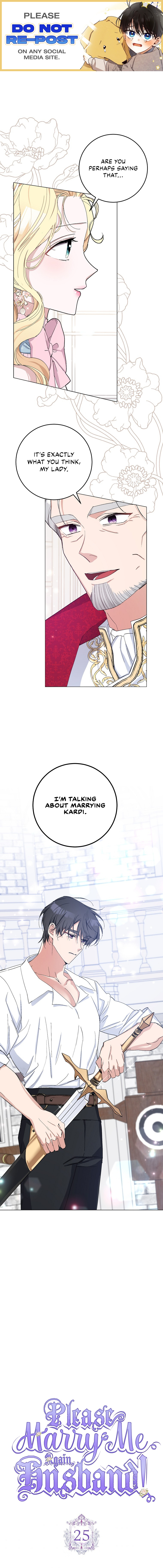Please Marry Me Again! chapter 25 - page 1