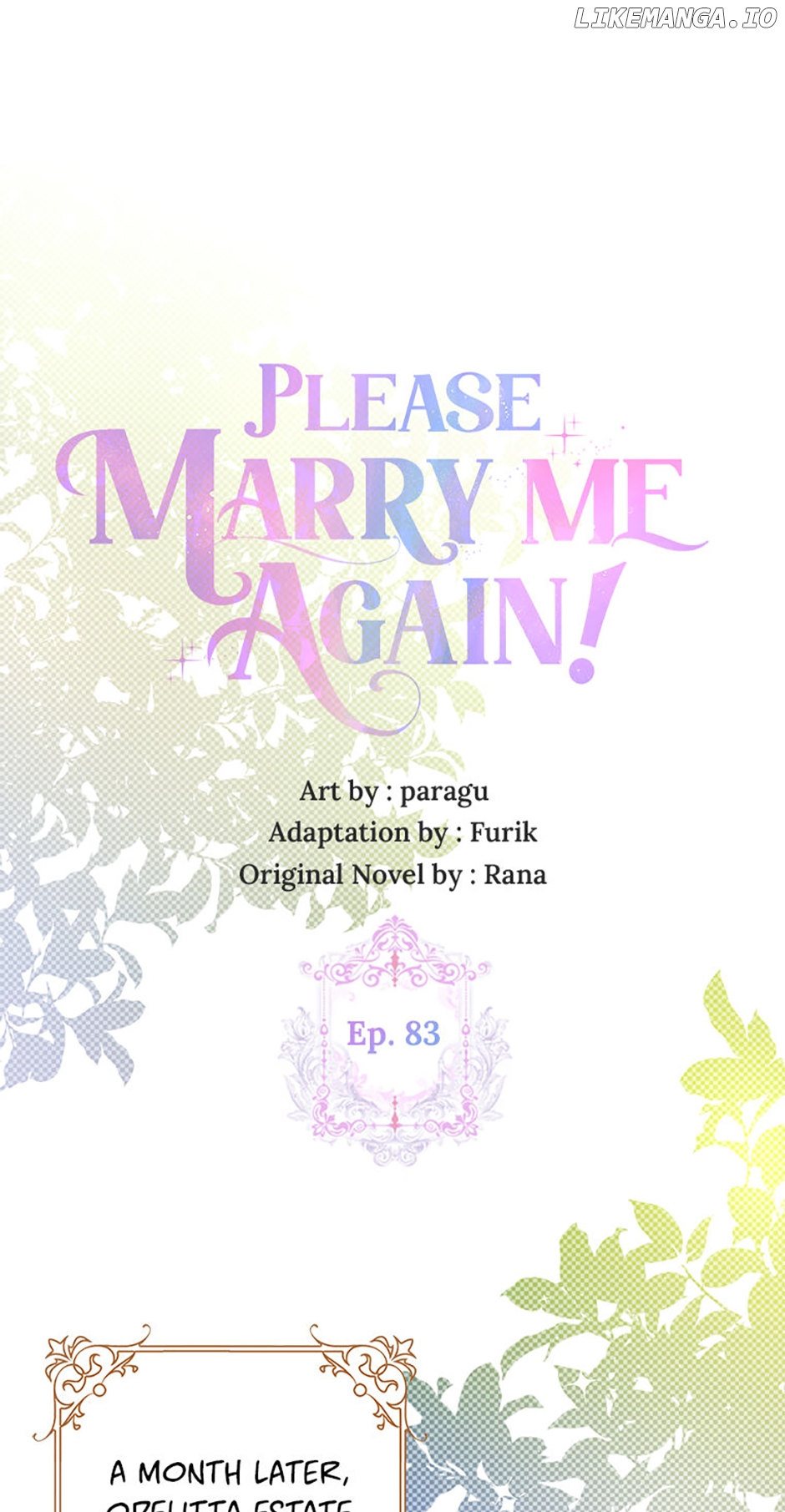 Please Marry Me Again! Chapter 83 - page 1