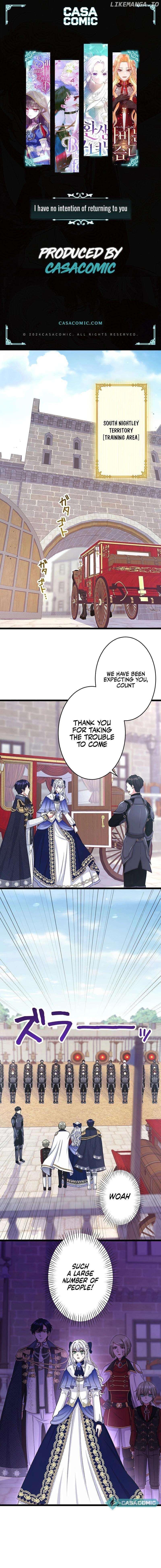 I Have No Intention of Returning to You! Chapter 15 - page 1