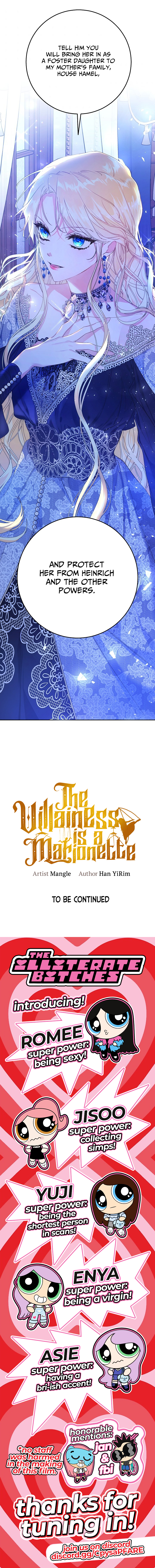 The Villainess is a Marionette Chapter 21 - page 8