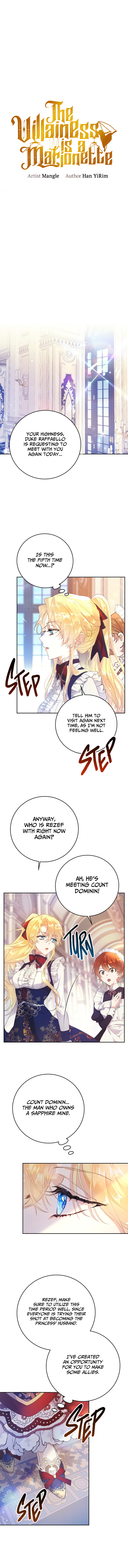 The Villainess is a Marionette Chapter 8 - page 6