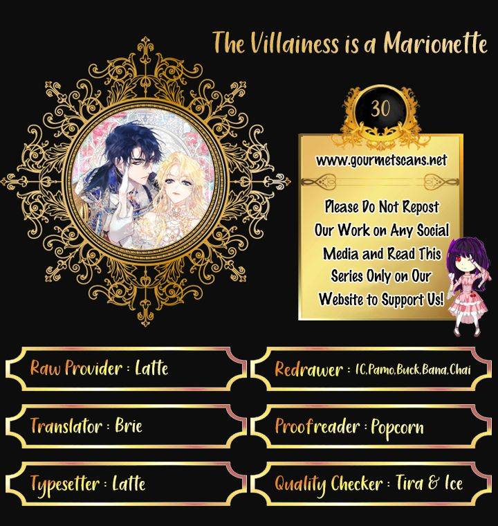 The Villainess is a Marionette Chapter 30 - page 1