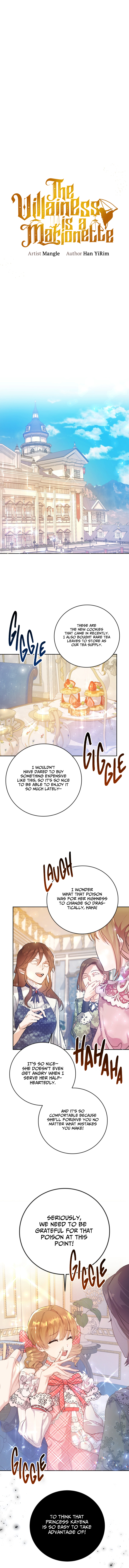 The Villainess is a Marionette Chapter 6 - page 2