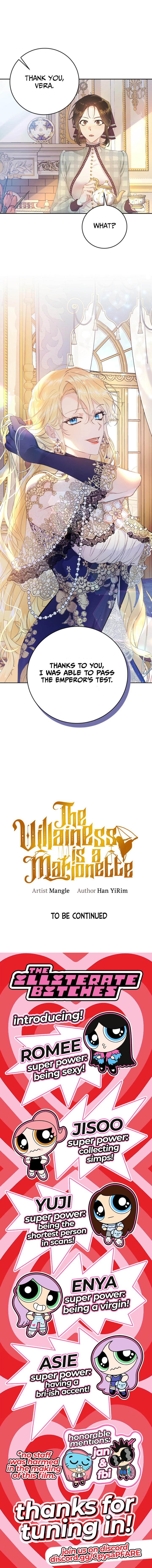 The Villainess is a Marionette Chapter 15 - page 9