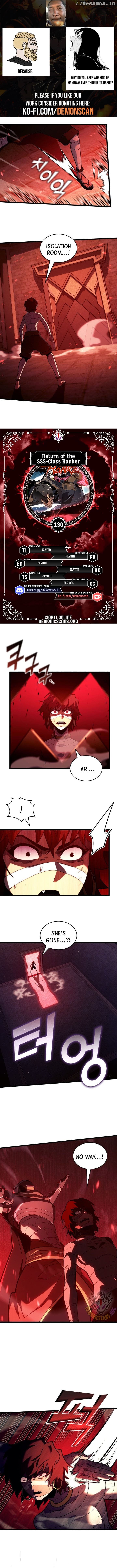 Return of the SSS-Class Ranker Chapter 130 - page 1