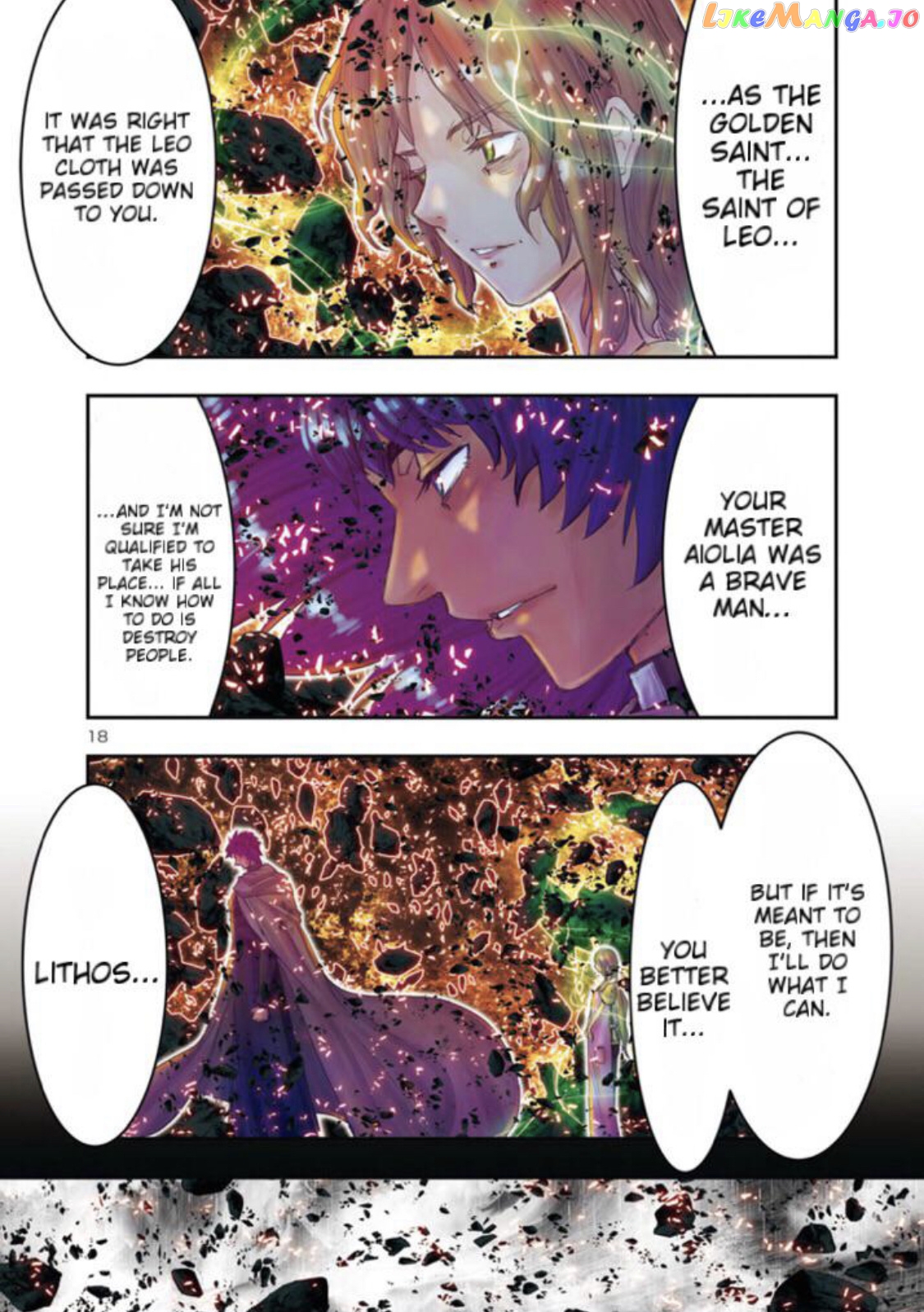 Saint Seiya – Episode G Requiem chapter 35 - page 17