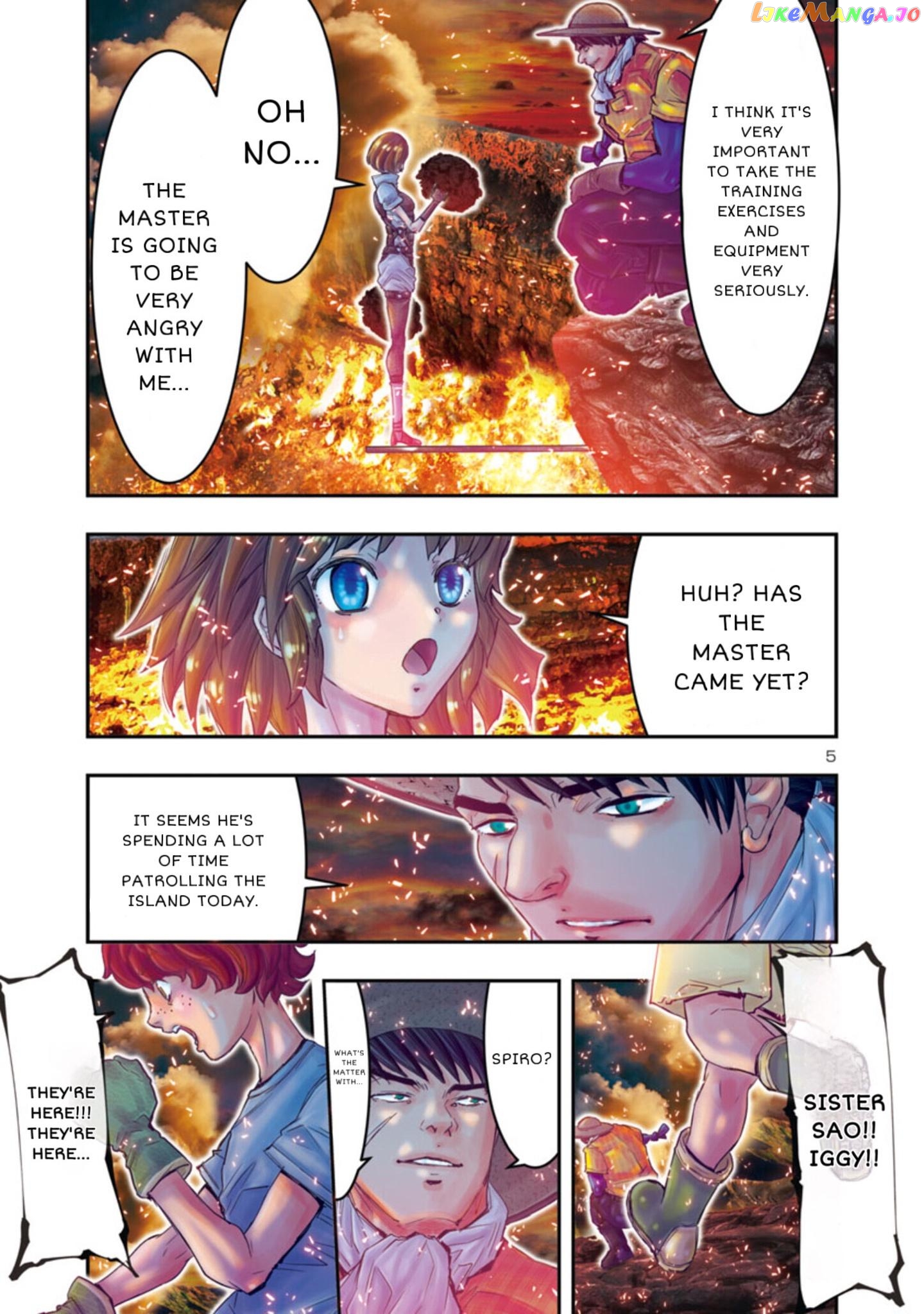 Saint Seiya – Episode G Requiem chapter 30 - page 5