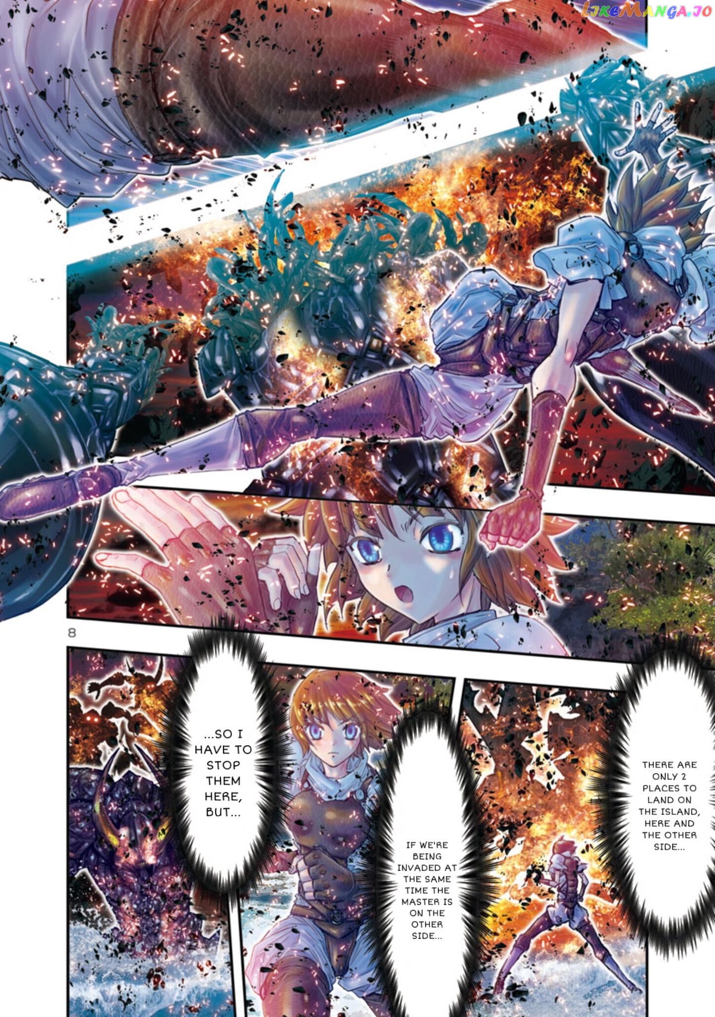 Saint Seiya – Episode G Requiem chapter 30 - page 8
