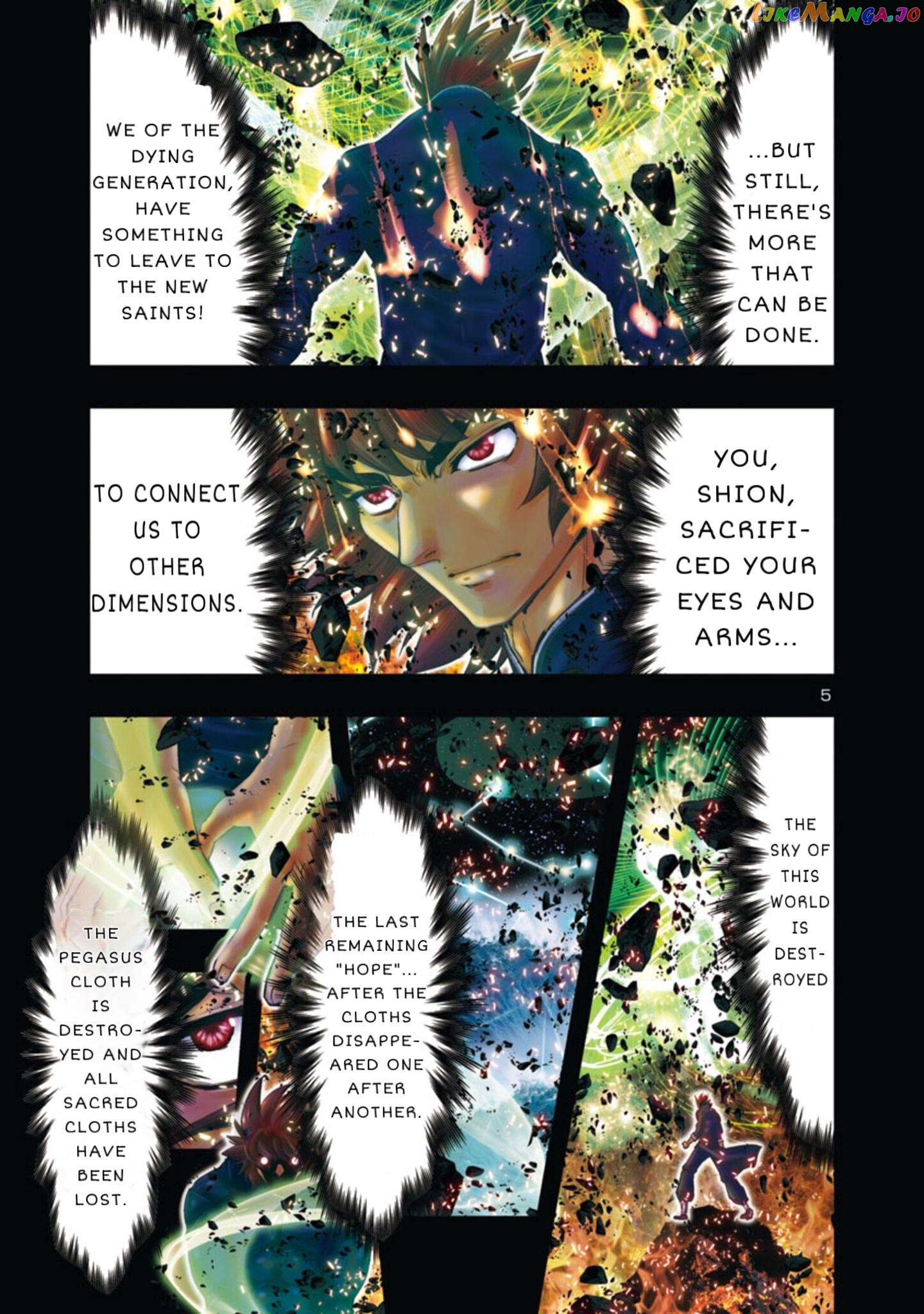 Saint Seiya – Episode G Requiem chapter 26 - page 5